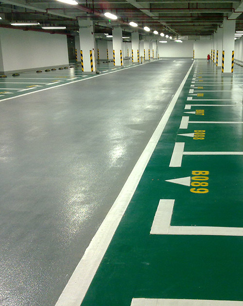 聚氨酯停車場地坪